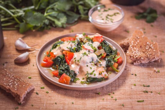 Orientalischer Blattspinat