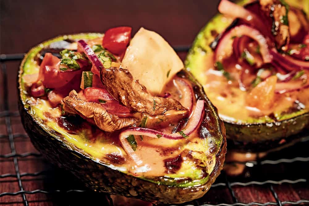 Gegrillte Avocado