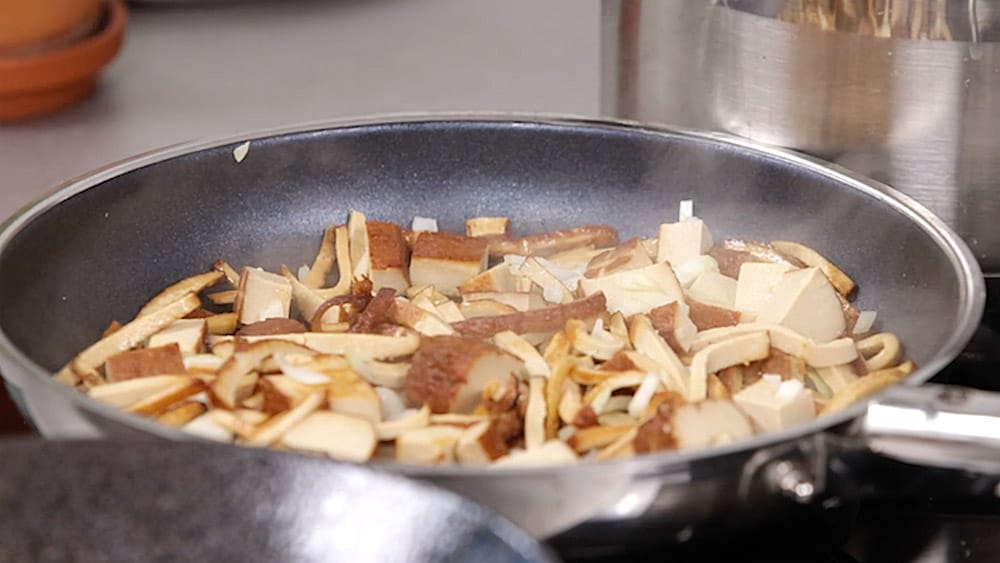 Fitness-Bowl Zubereitung