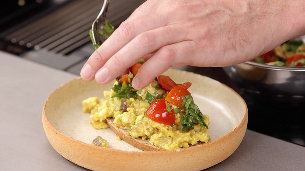 Scrambled Tofu Zubereitung