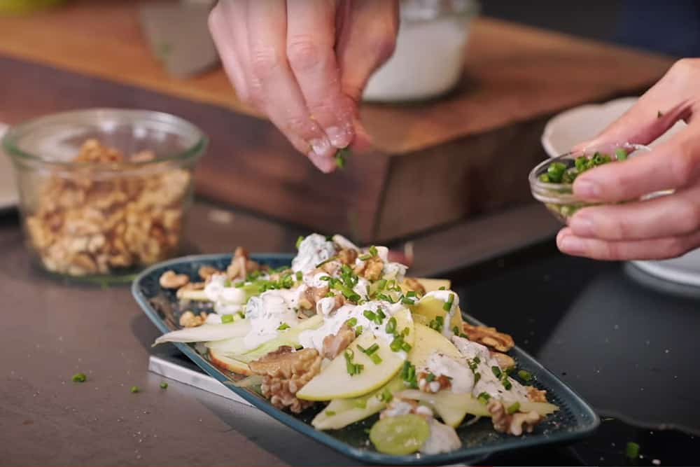 Waldorfsalat Zubereitung