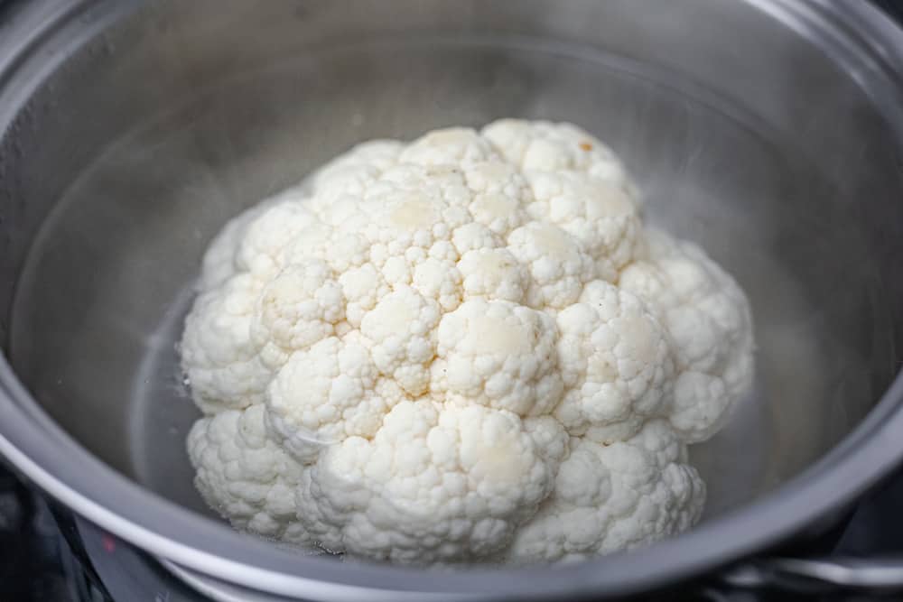 Blumenkohl im Blätterteigmantel