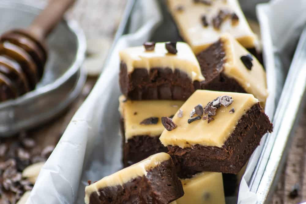 Veganes Mandel-Ahorn-Fudge