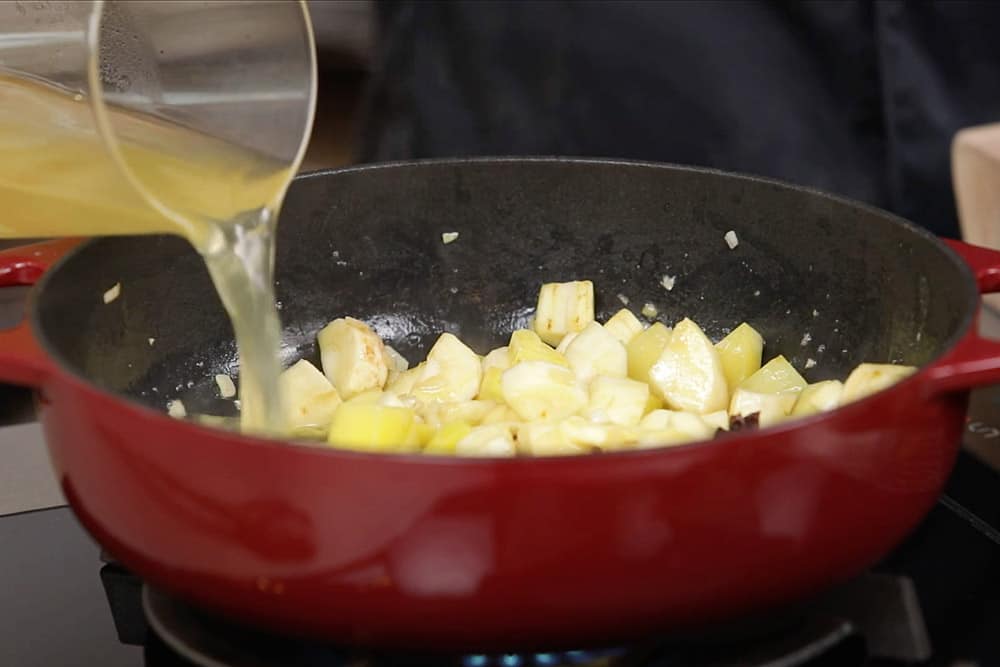 Zubereitung Pastinakensuppe