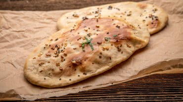 Garlic Naan - Indisches Fladenbrot