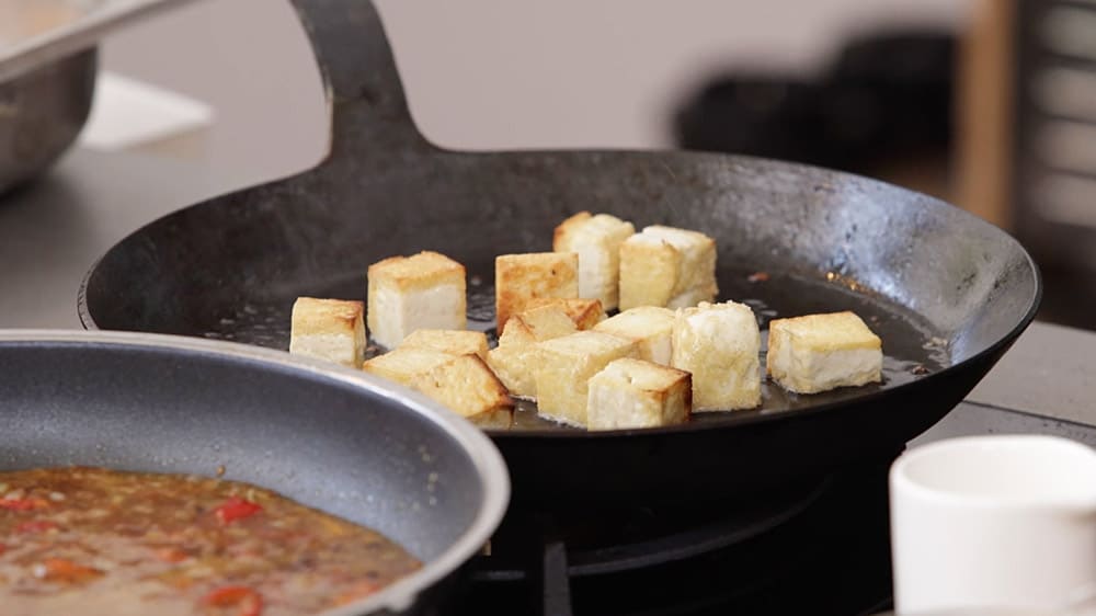 Zubereitung Tofu