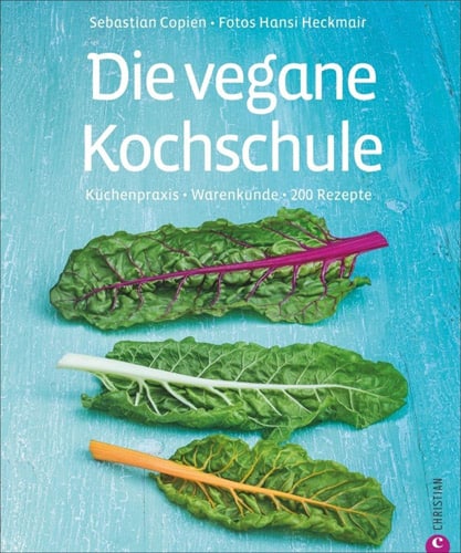 Buch-Cover für "Die vegane Kochschule"