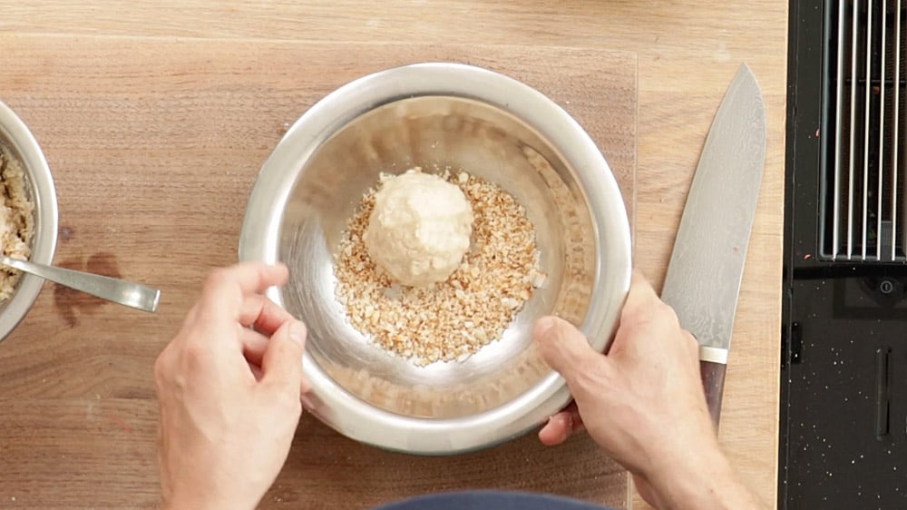 Zubereitung Kokosschneebälle