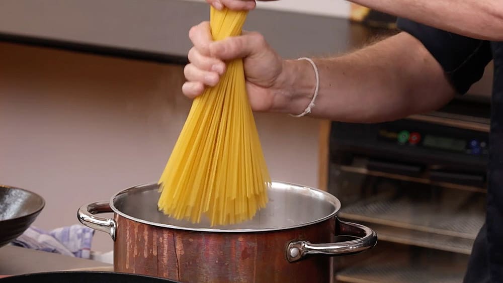 Zubereitung Spaghetti alla Puttanesca