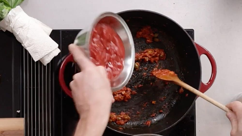 Zubereitung Spaghetti alla Puttanesca