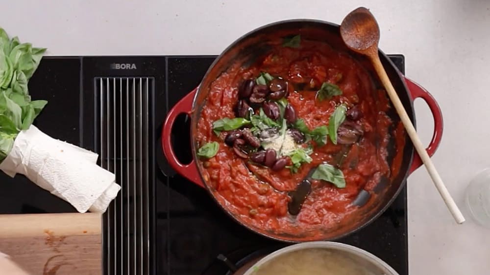 Zubereitung Spaghetti alla Puttanesca