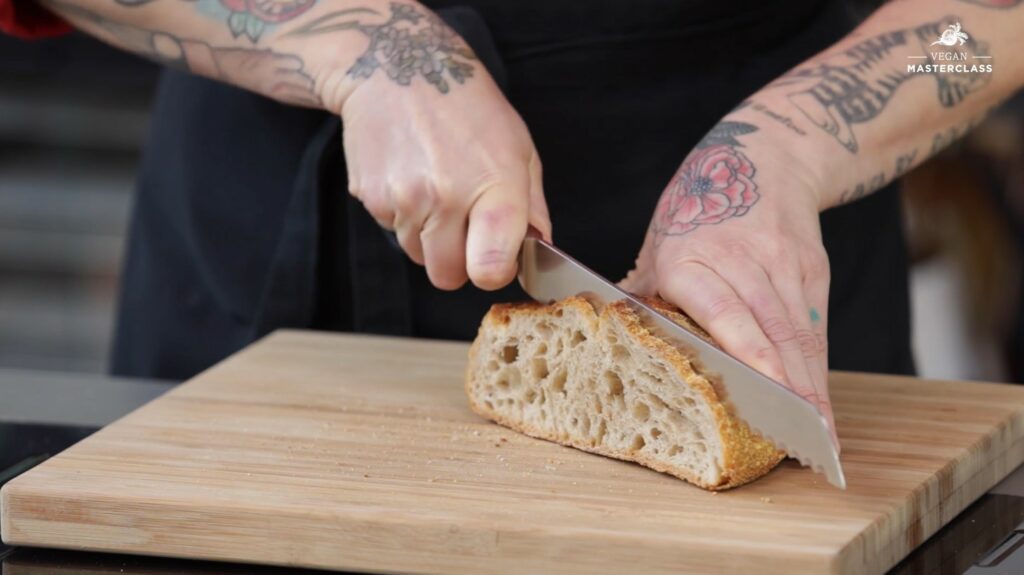 Brotchips selber machen schneiden