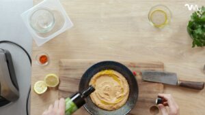 Rezept Paprika Hummus Öl