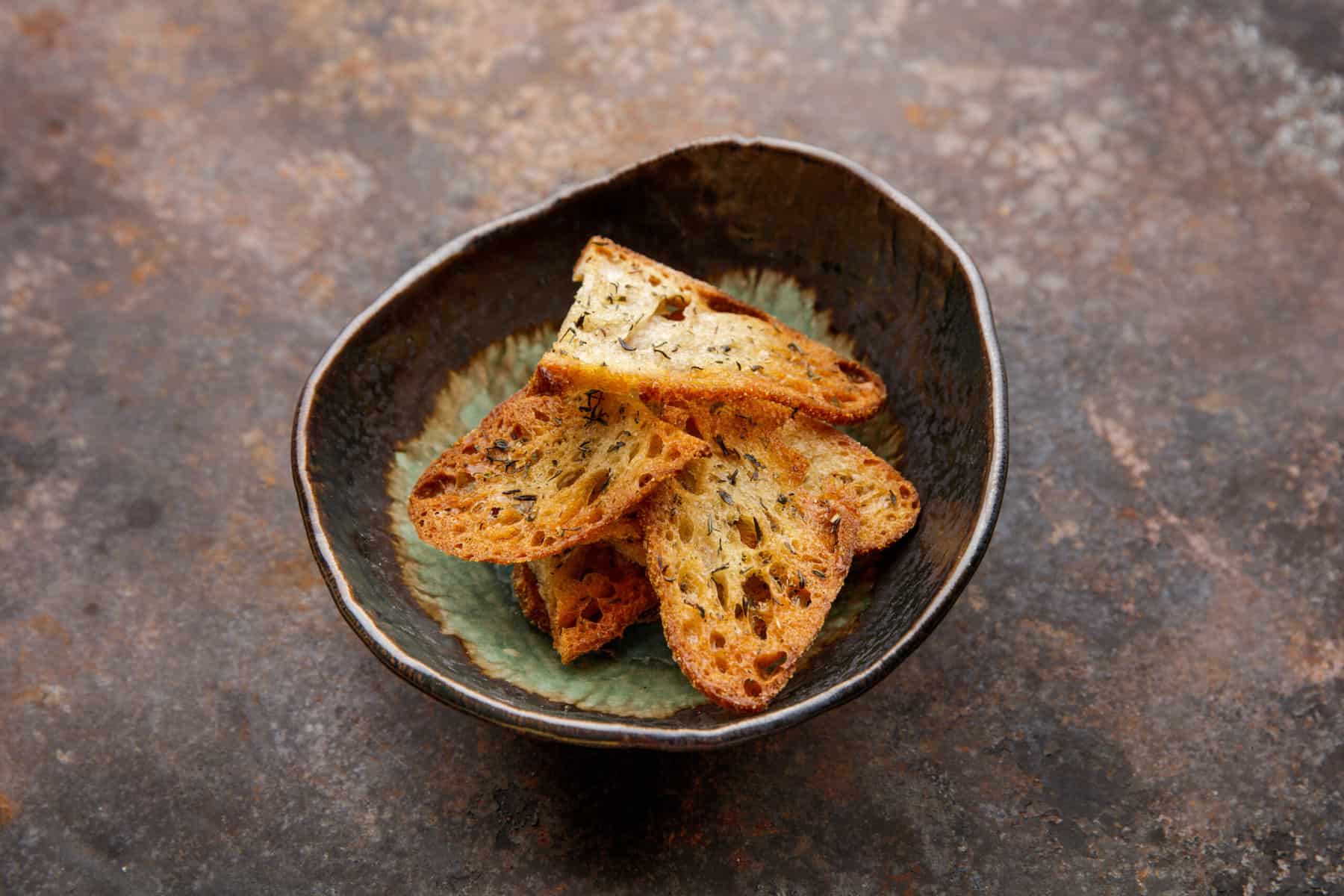 Köstliche Brotchips