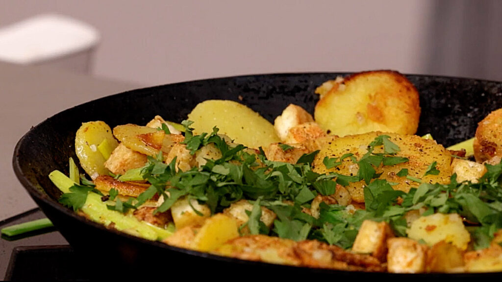 Zubereitung Bratkartoffeln