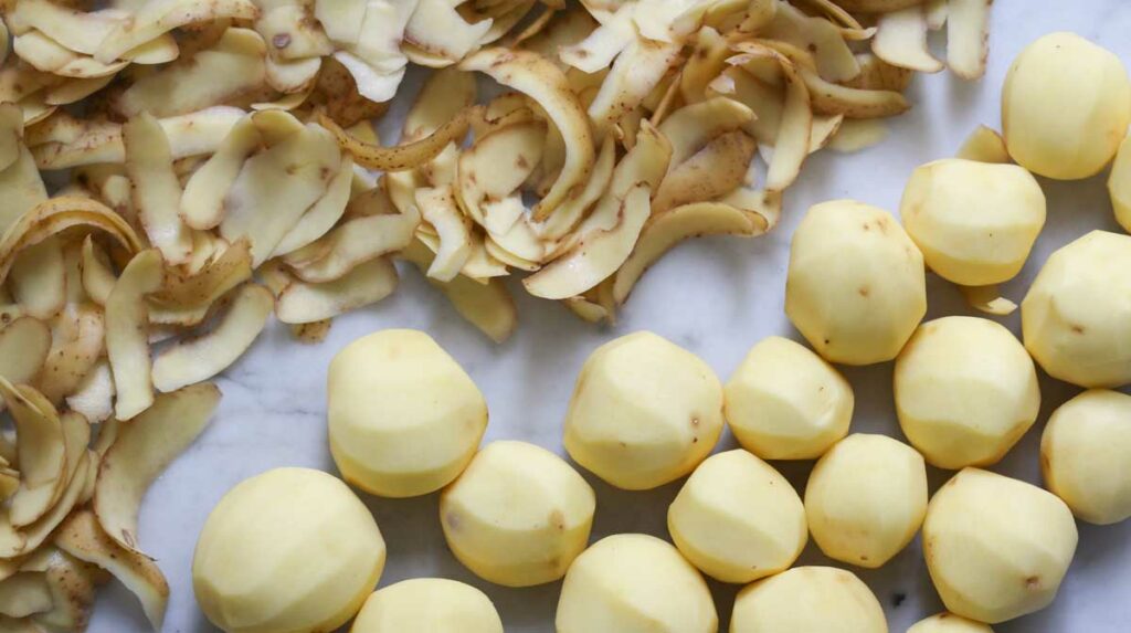 Kartoffeln Schalen verwerten