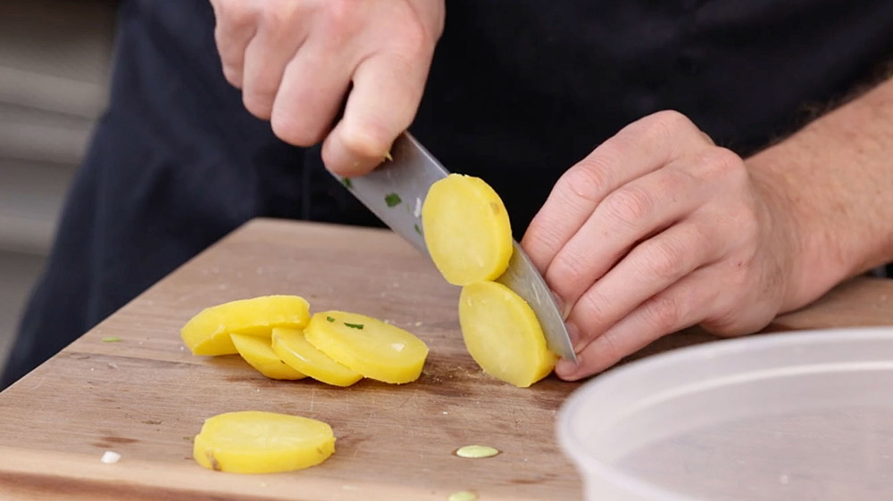 Zubereitung Kartoffelsalat