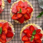 Vegane Erdbeer-Tartelettes