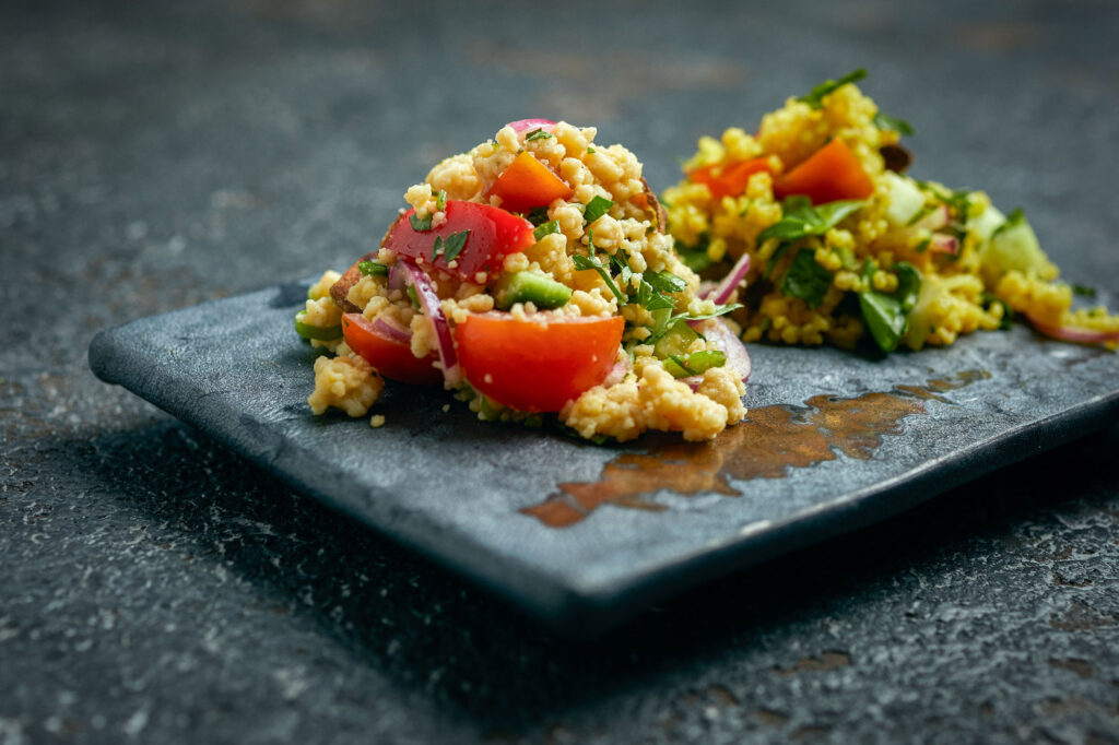 Veganer Couscous-Salat