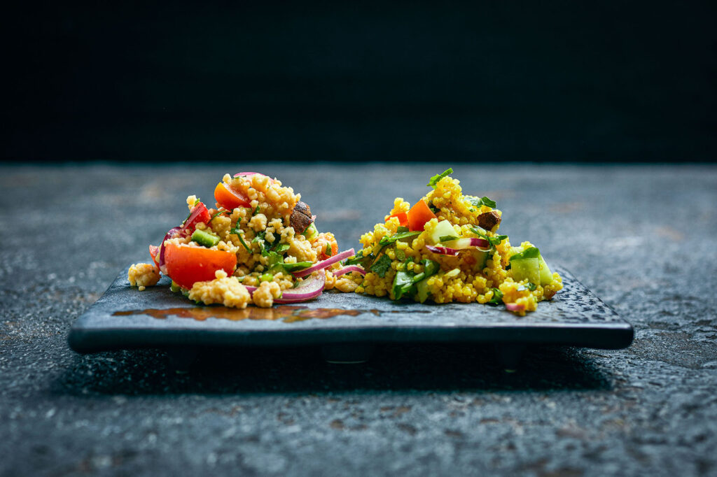 Veganer Couscous-Salat