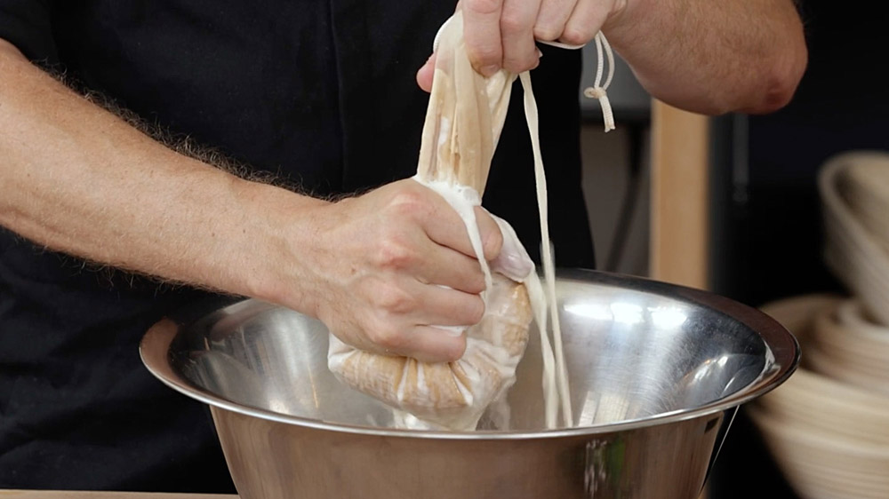 Zubereitung veganer Ricotta