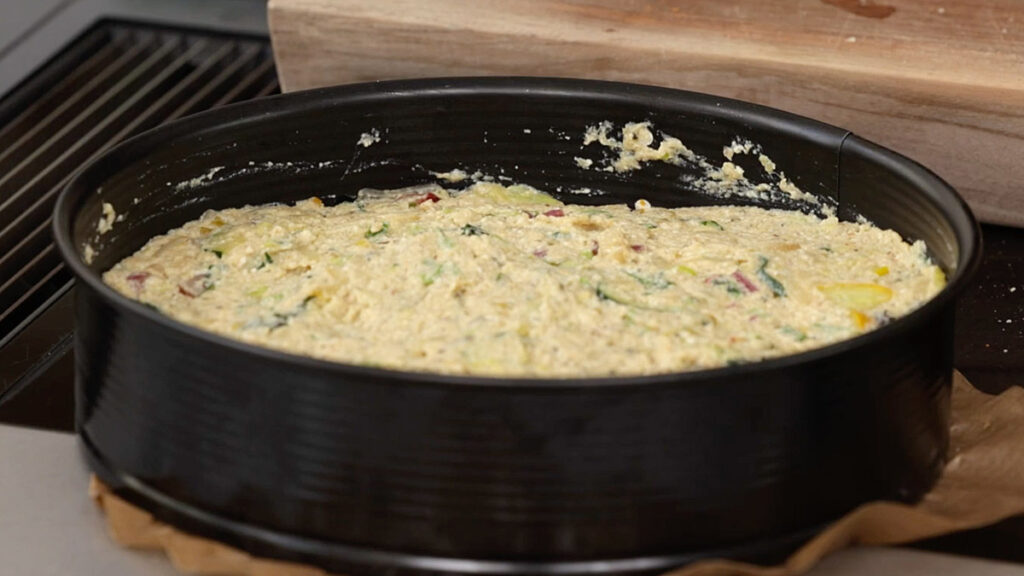 Zubereitung Gemüse-Tarte