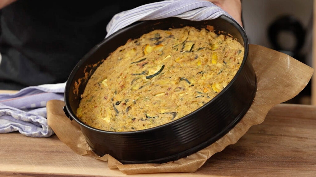 Zubereitung Gemüse-Tarte