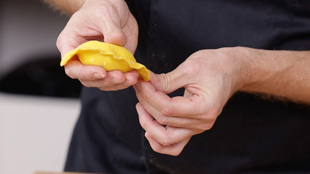 Zubereitung Trüffel-Tortelloni