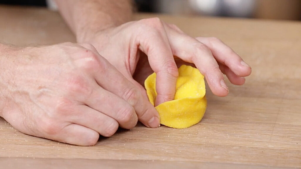 Zubereitung Trüffel-Tortelloni