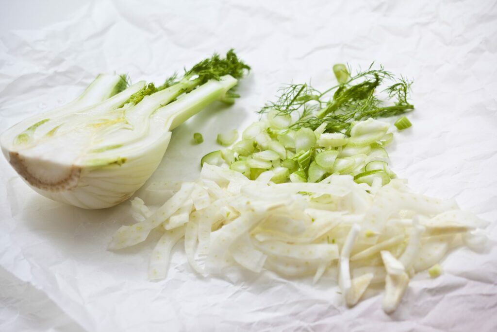 Fenchel schneiden Foto Hansi Heckmair