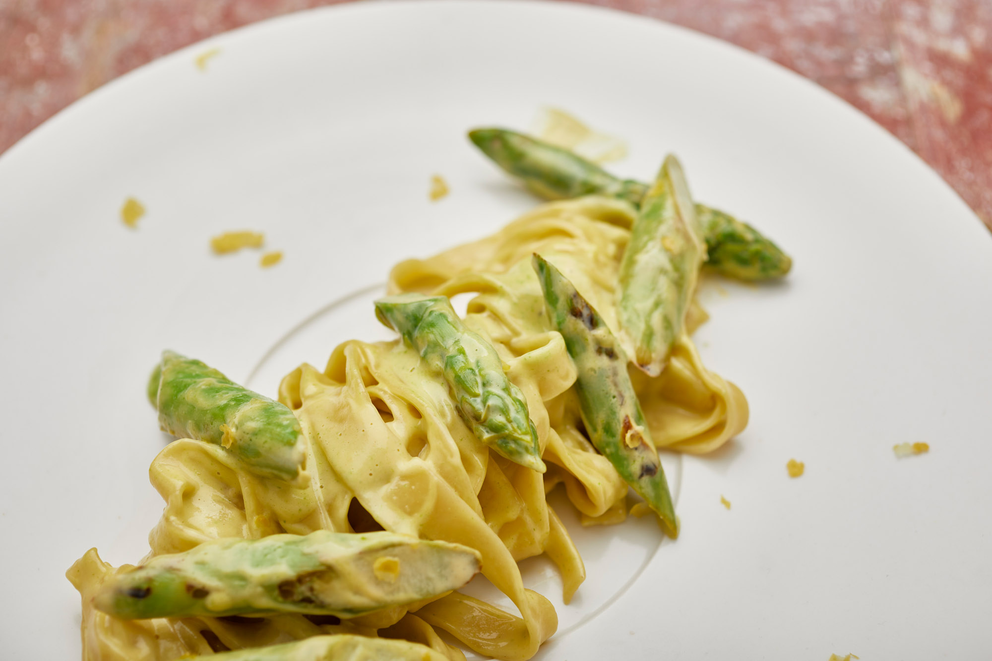 Tagliatelle mit Spargel