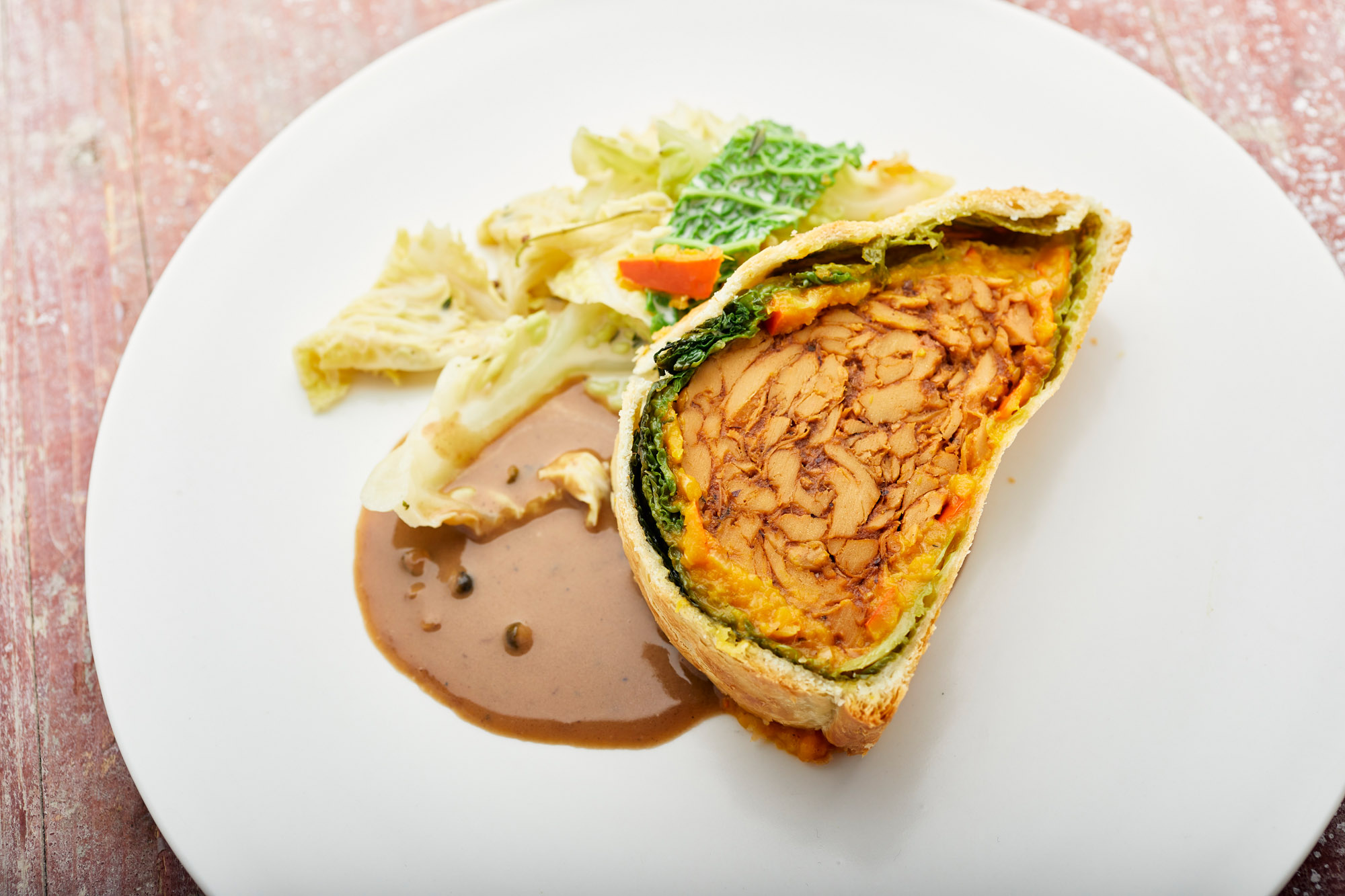 Veganer Braten Wellington