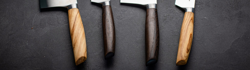 Vegan Masterclass Messer - Holzgriffe