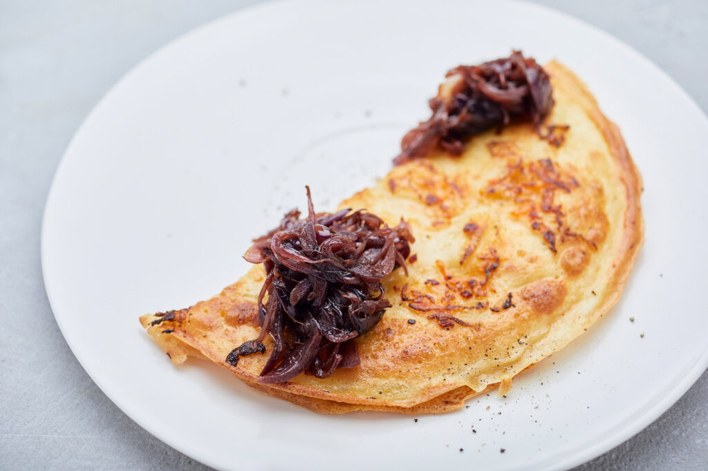 Vegane Pfannkuchen, deftig