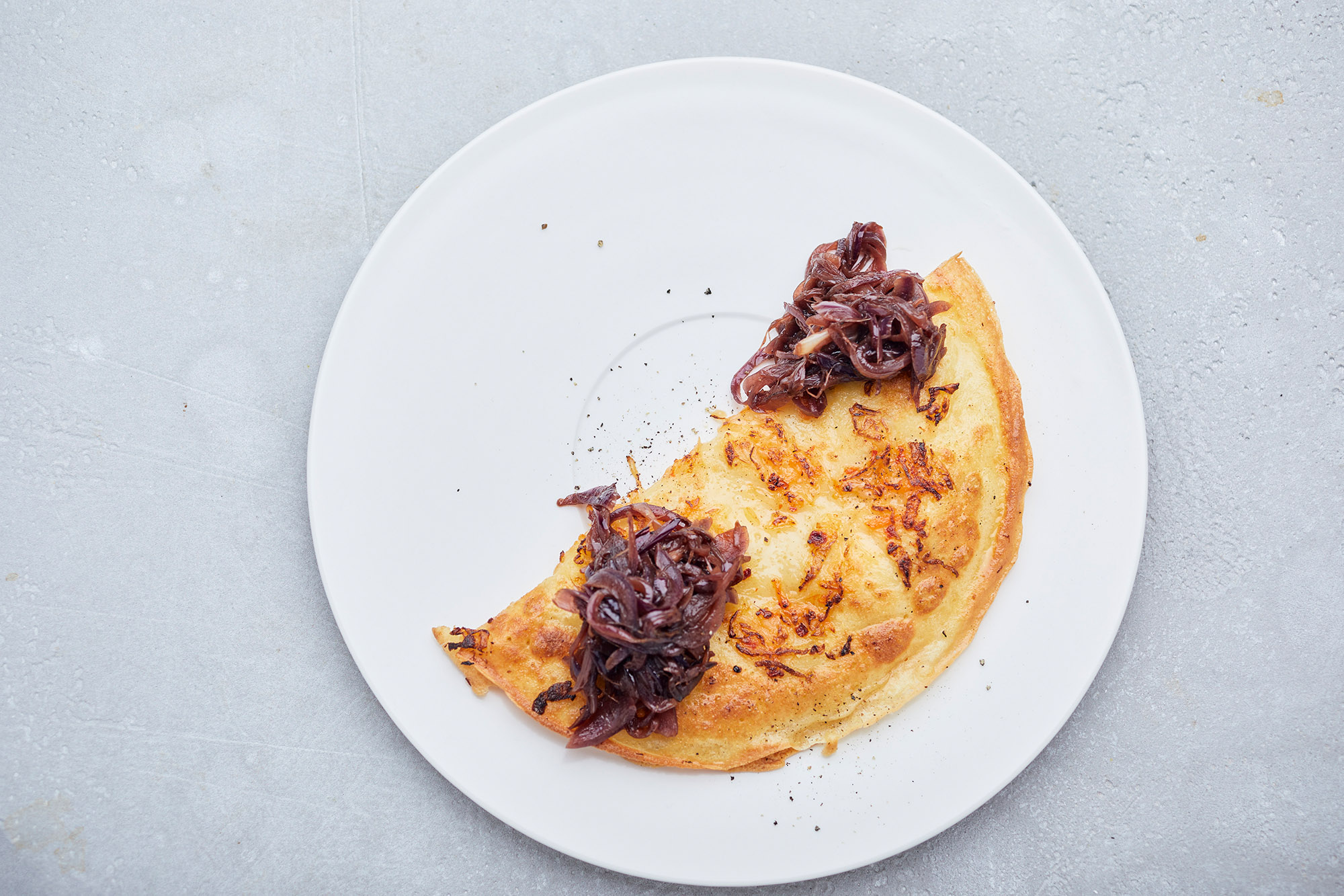 Vegane Pfannkuchen, deftig