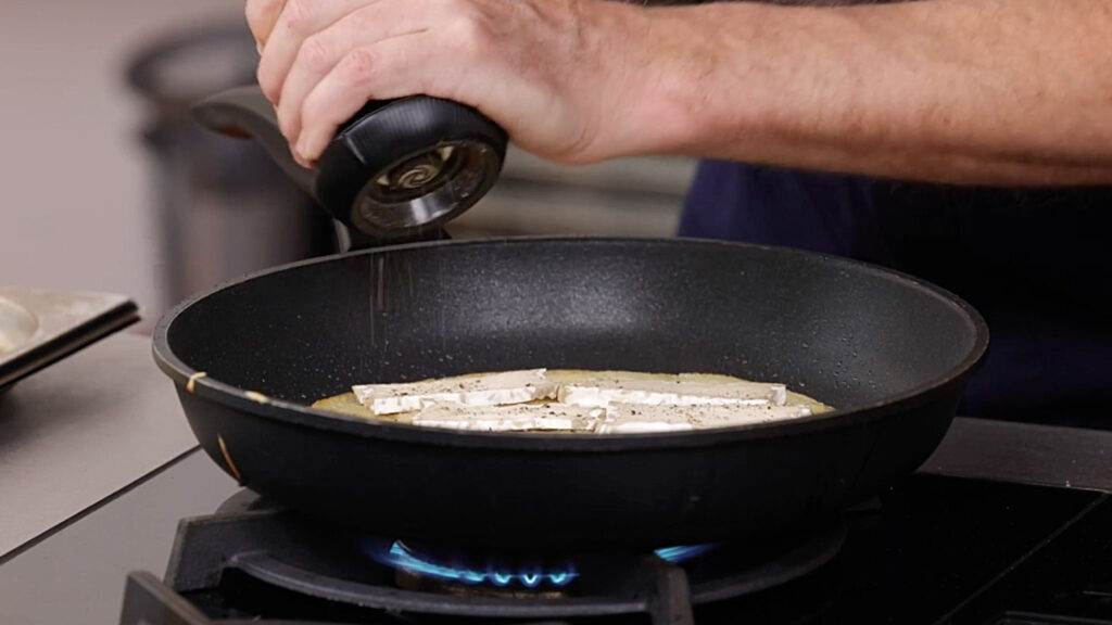 Zubereitung Vegane deftige Pfannkuchen