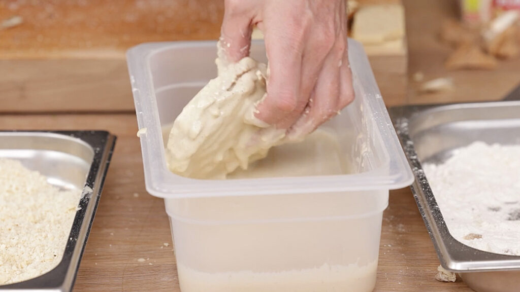 Zubereitung Panade Cordon Bleu