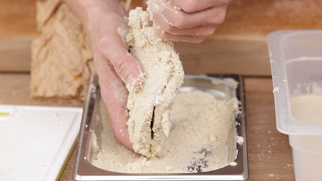 Zubereitung Panade Cordon Bleu