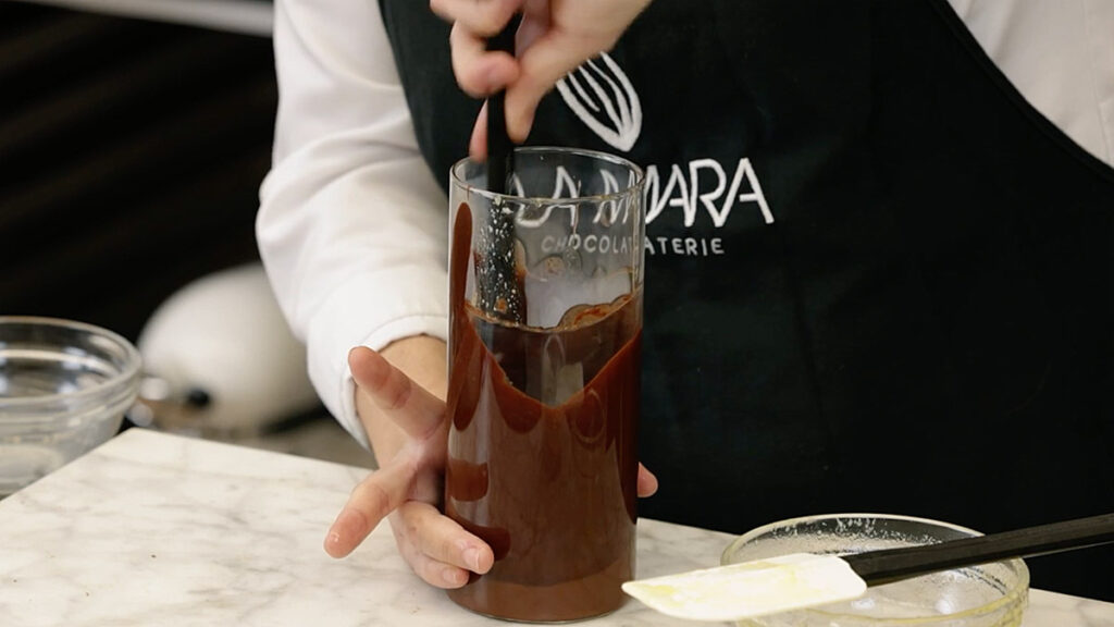 Zubereitung vegane Pralinen