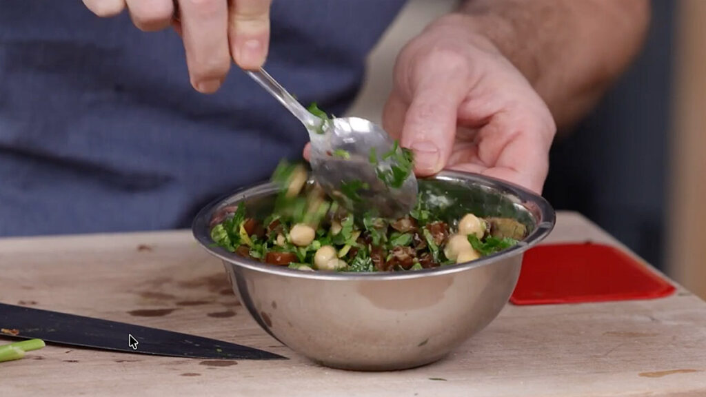 Zubereitung Orient-Stulle