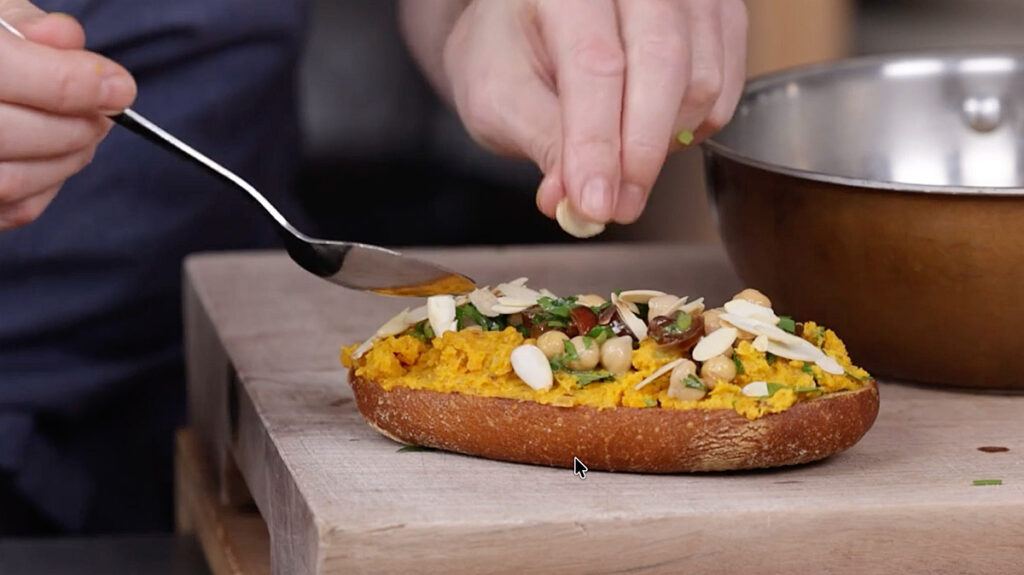 Zubereitung Orient-Stulle