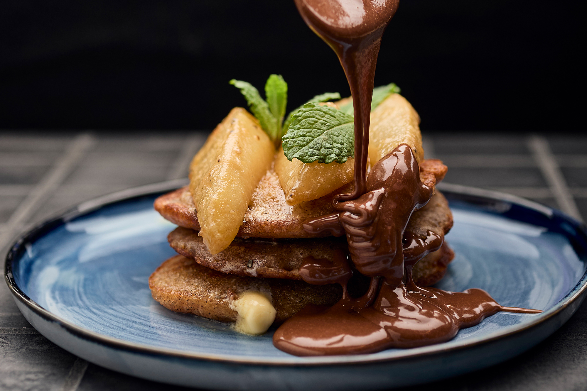 Vegane Buchweizen Pancakes