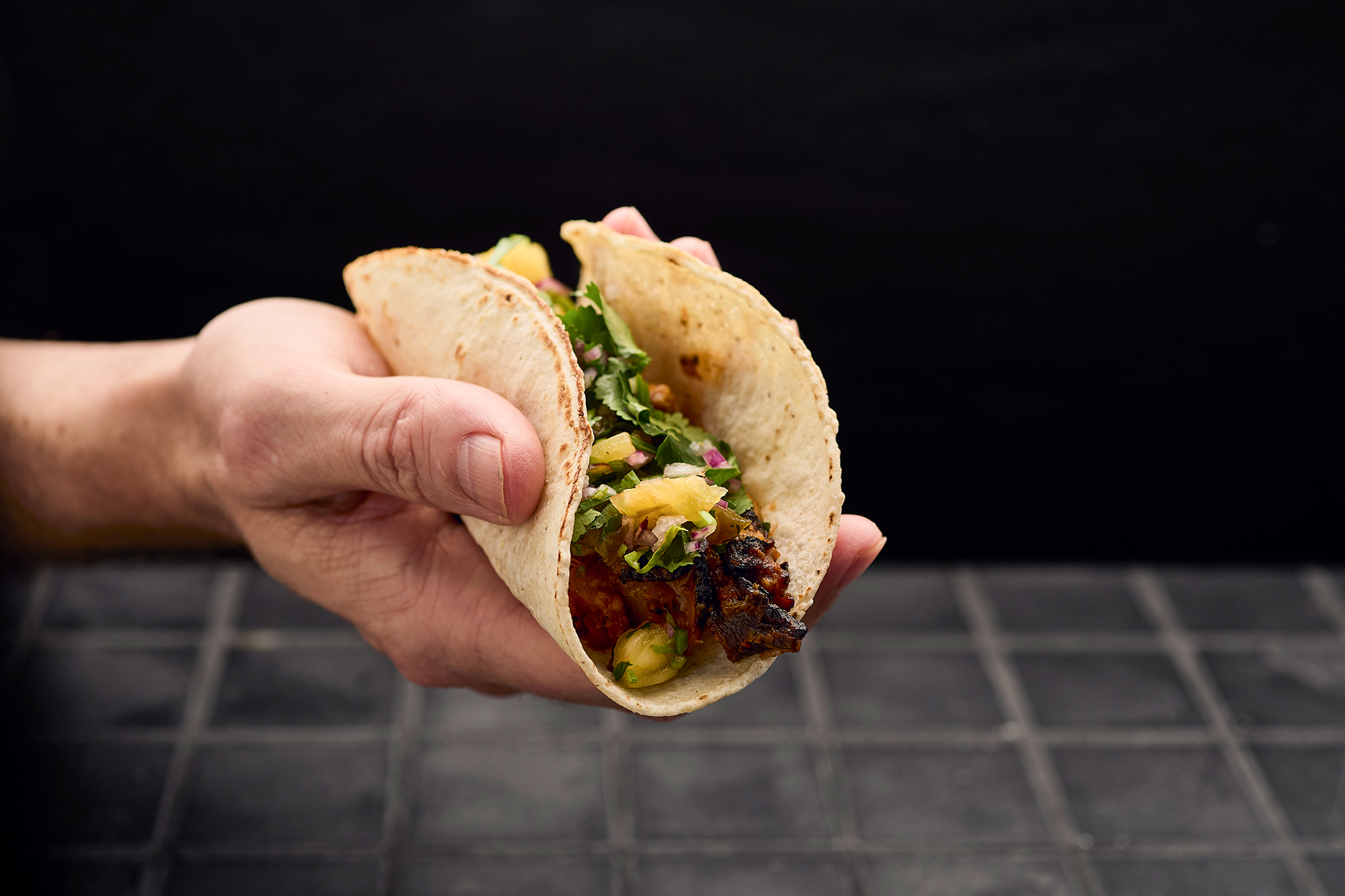 Vegane Tacos al pastor