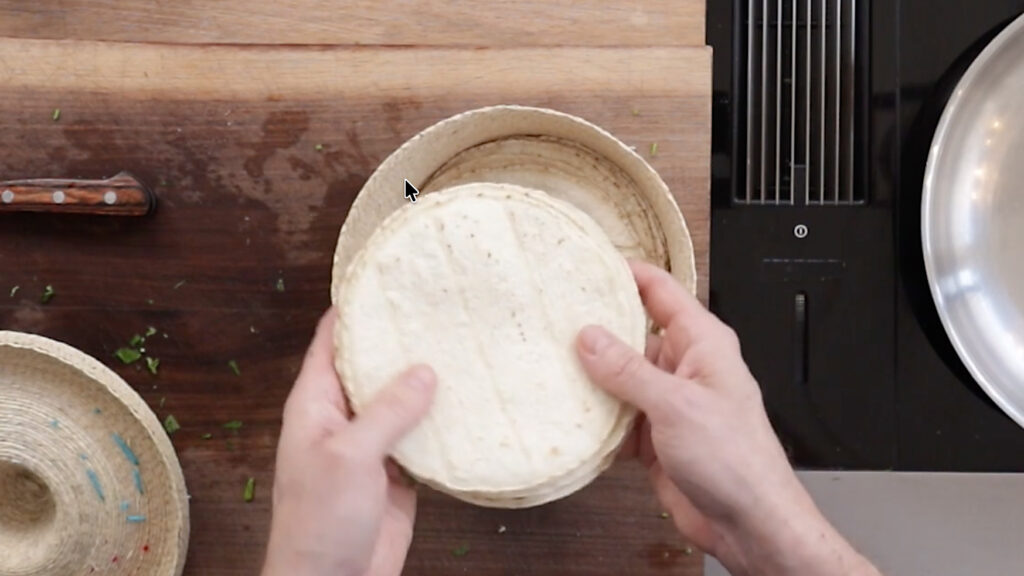 Zubereitung vegane Tacos al Pastor